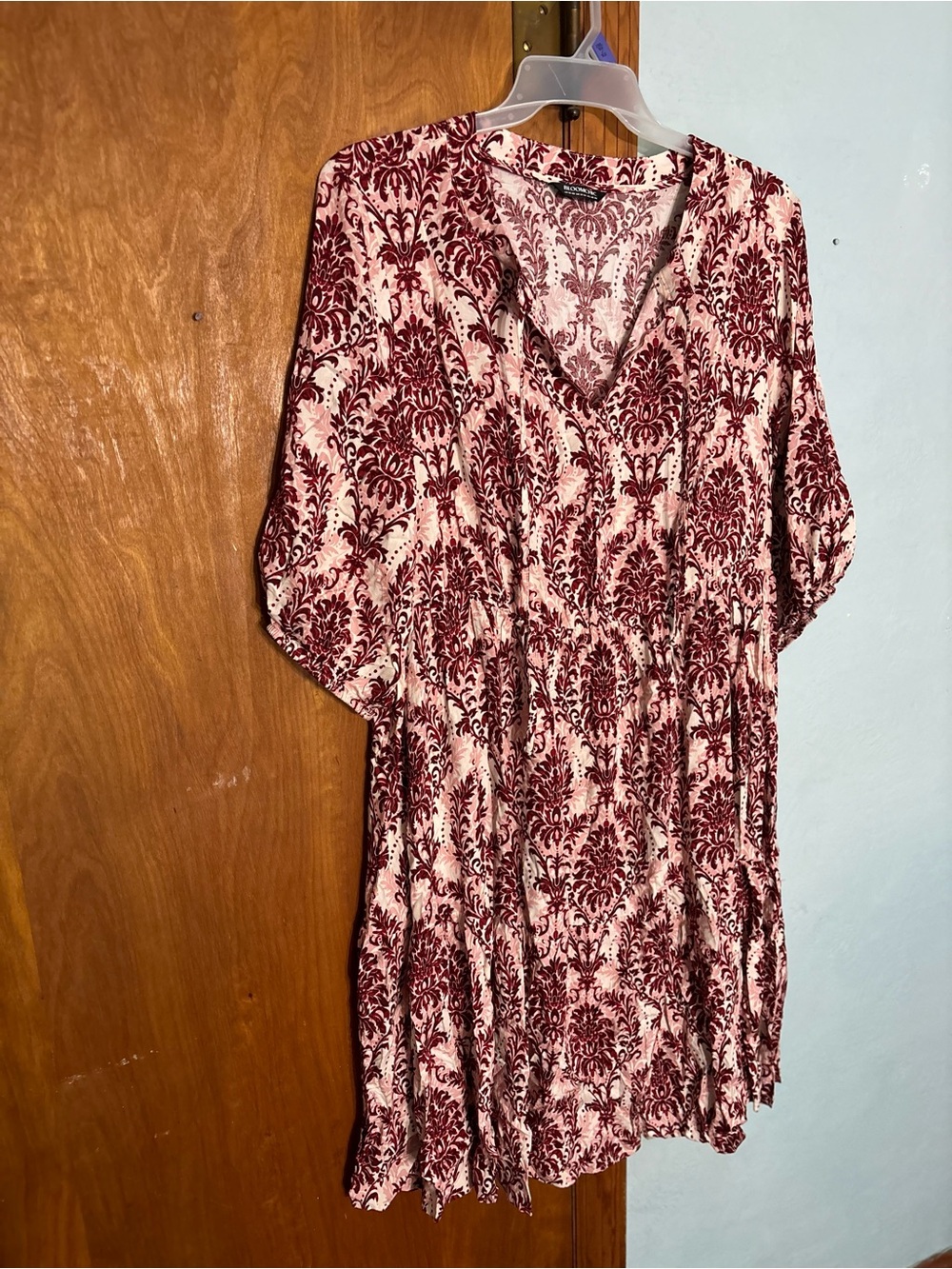 Bloomchic Red Paisley Print Dress Size 18-20